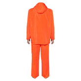 Breaking Bad Walter White Orange Hoodie Trousers Set Outfits Cosplay Costume